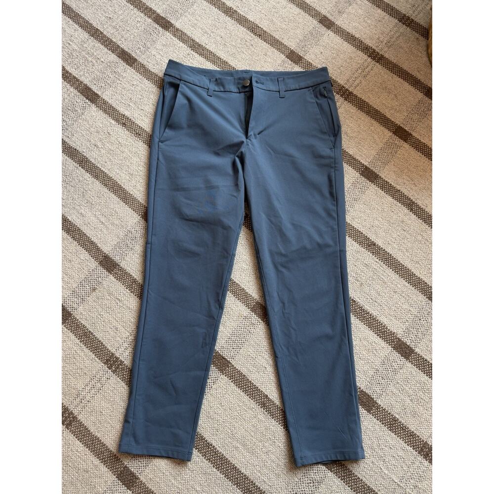 Lululemon Men’s ABC Commission Dress Pants Slim Steel Blue 31